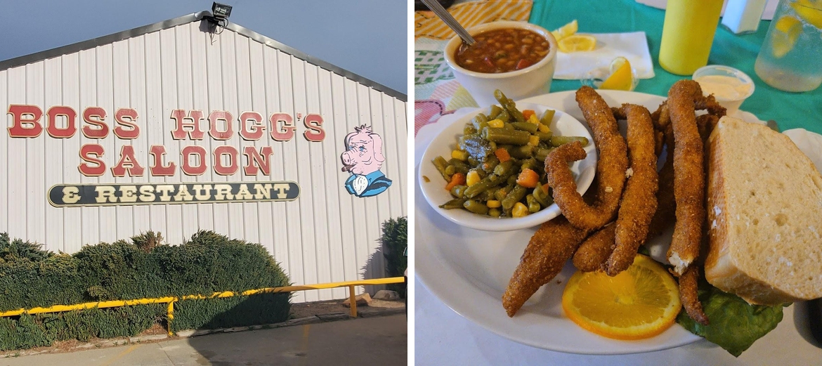 Boss Hogg's Saloon & Restaurant Menu