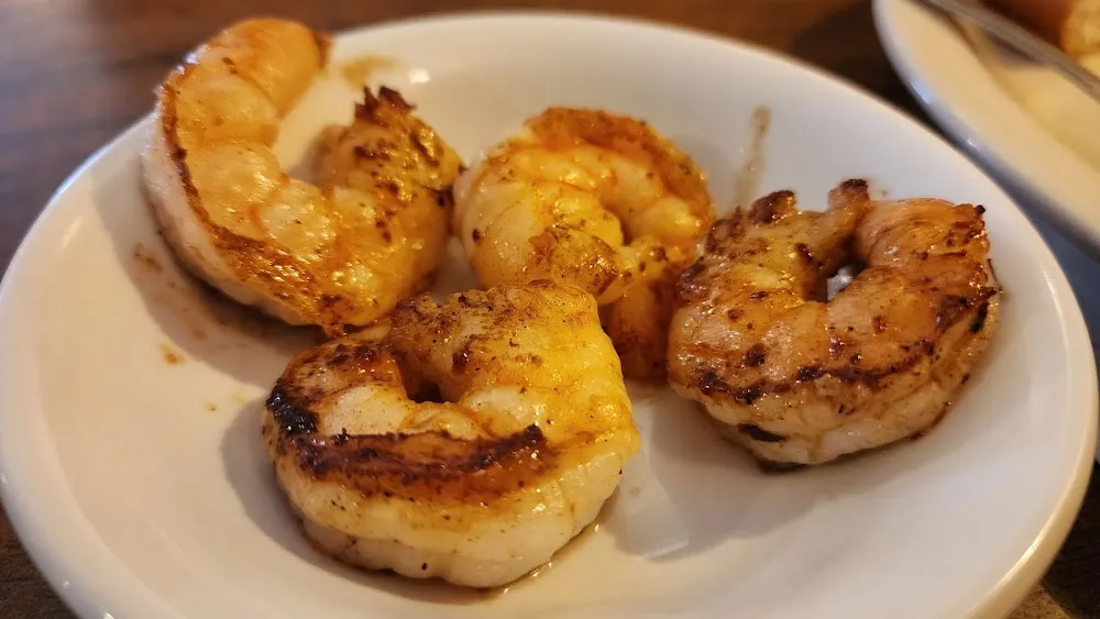 4 Grilled Shrimp
